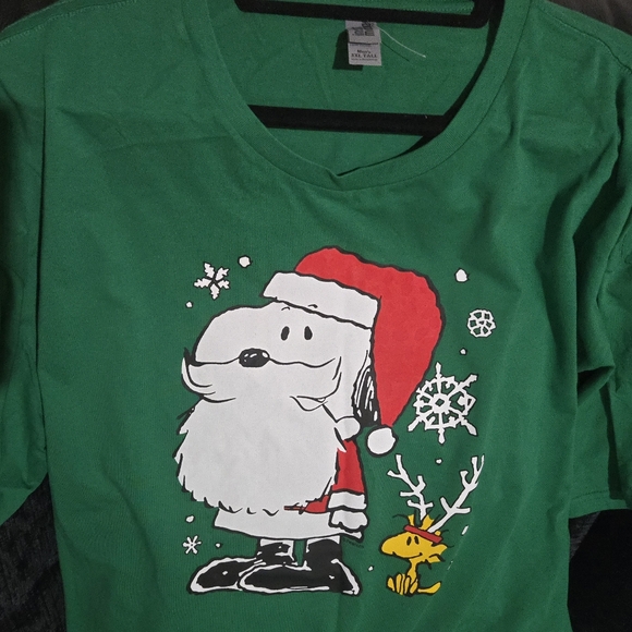 Other - 3X SNOOPY & WOODSTOCK Christmas Tee NWT